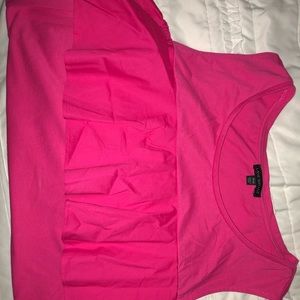 Lane Bryant Ruffle Cold Shoulder Top